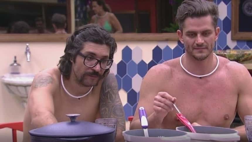 Marcos e Ilmar criticaram Emilly(Foto: Reprodução)