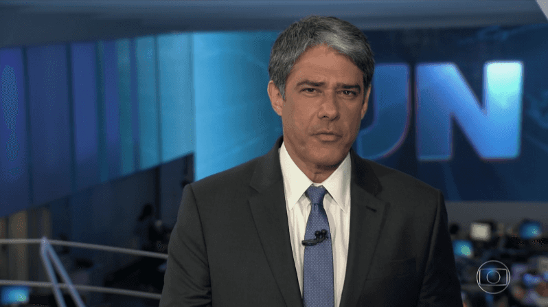 William Bonner no "Jornal Nacional" (Foto: Reprodução/Globo)