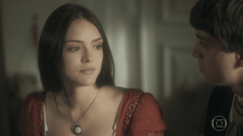 Isabelle Drummond em cena de Novo Mundo. (Foto: Reprodução/Globo)