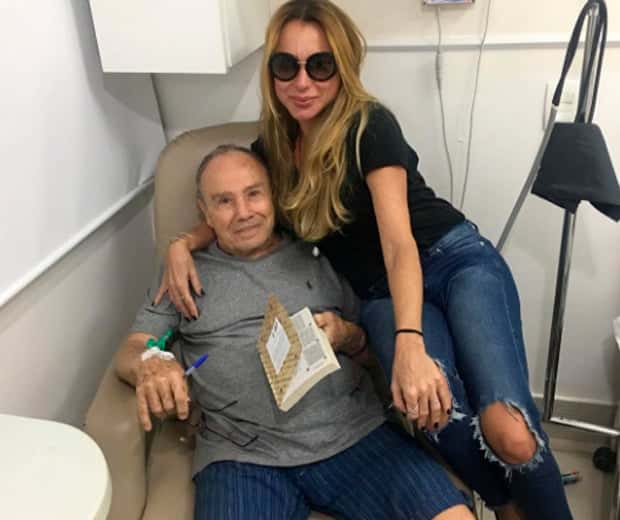 Esposa do ator Stenio Gárcia falou sobre saúde do marido (Foto: Reprodução)