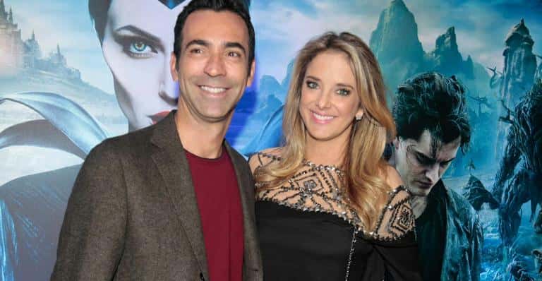 César Tralli e Ticiane Pinheiro. (Foto: Divulgação)