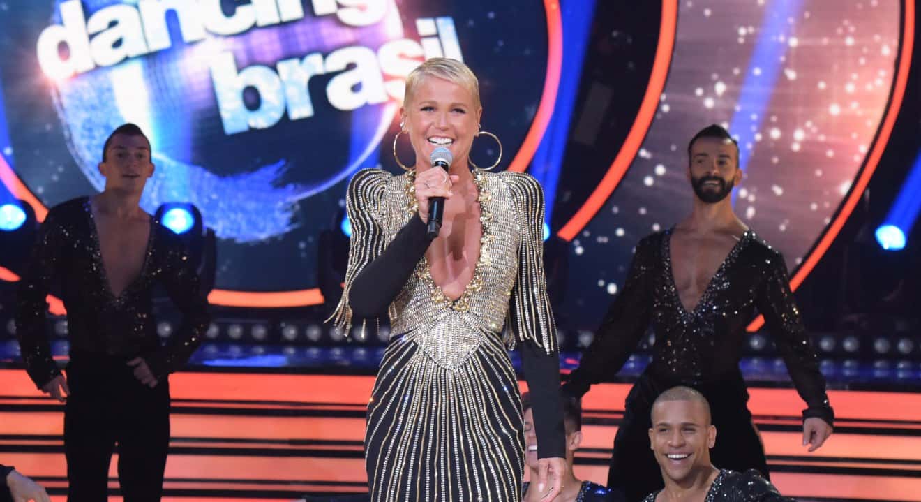Xuxa no "Dancing Brasil" (Foto: Reprodução/Record)