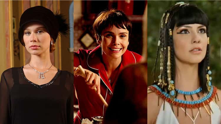 Aninha, Nina e Nefertari (Foto montagem: TV Foco)