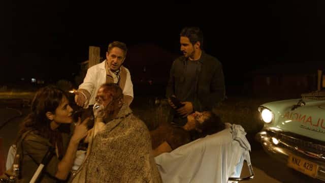 Rimena, Hernando e Renato em "Os Dias Eram Assim" (Foto: Divulgação)