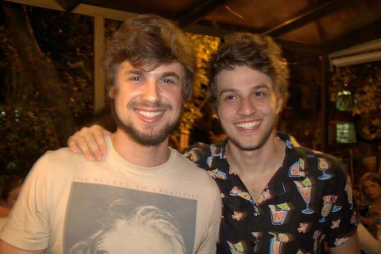 Daniel Erthal e Chay Suede são amigos de longa data (Foto: Reprodução / Internet)