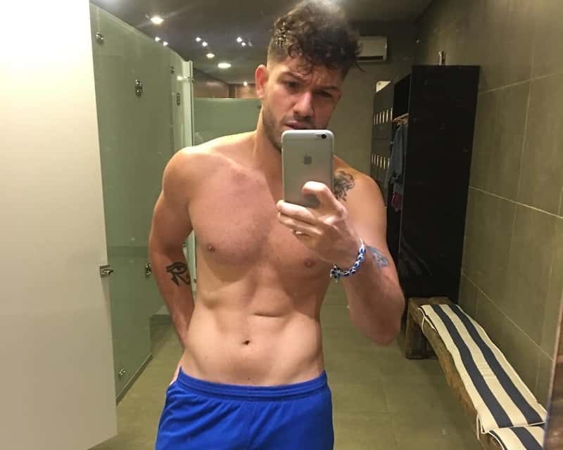 Ex-BBB está malhando pesado (Foto: Reprodução)