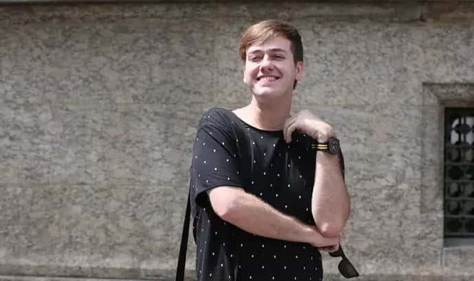 Ator em "Totalmente Demais". (Foto: Divulgação/TV Globo)