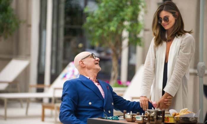 Marcos Caruso (Pedrinho) e Camila Queiroz (Luiza) em "Pega Pega" (Foto: Divulgação/Globo)