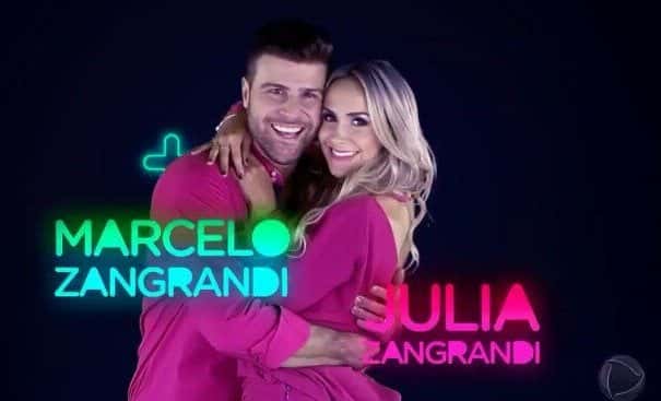 O casal deixou o programa. Foto - reprodução.