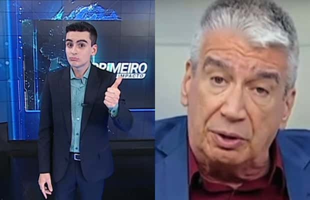 Dudu alfineta Décio. (Foto: Reprodução/SBT/Montagem)