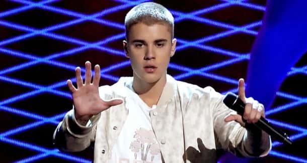 O cantor Justin Bieber. (Foto: Divulgação)