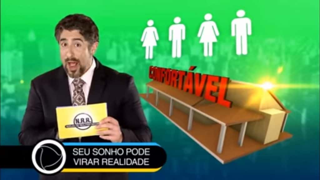 Mion na chamada do reality "A Casa". (foto: Reprodução)