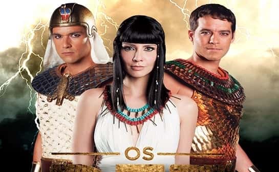 Protagonistas da novela. Foto - divulgação/RecordTV.