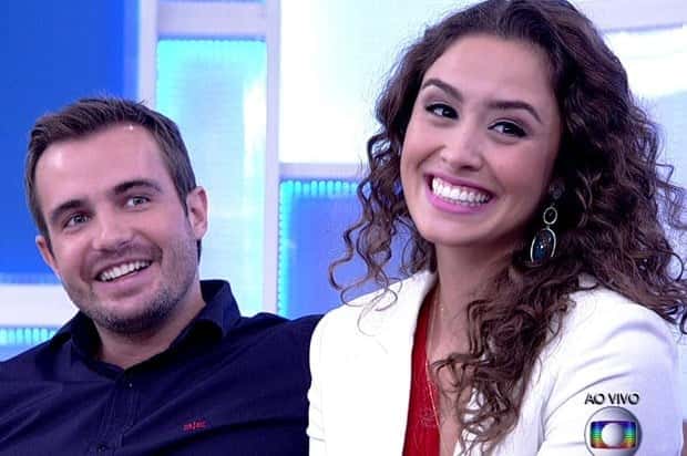 Max e Amanda no 'Encontro'. Foto - reprodução.