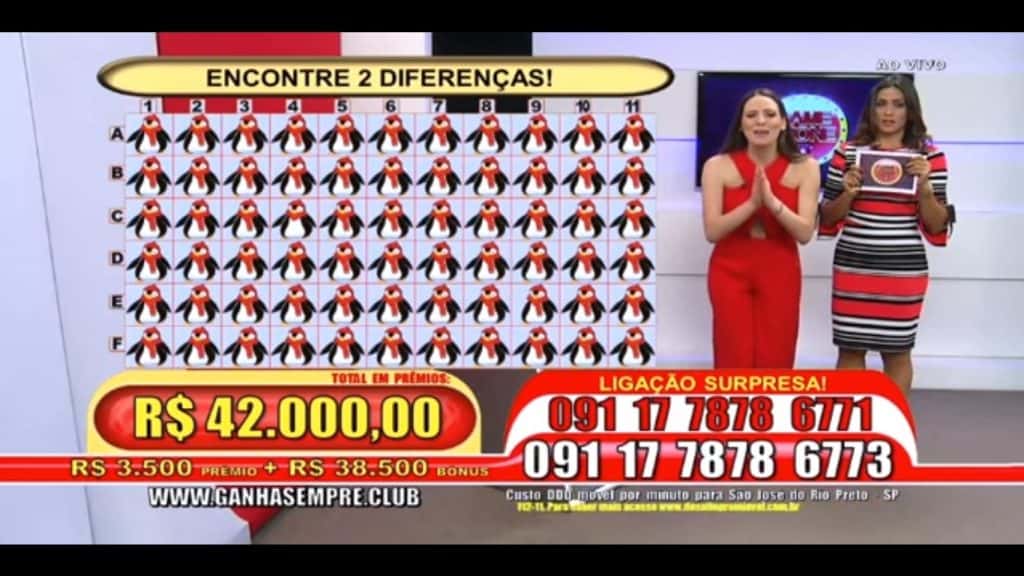 Programa exibido pela Band vem causando prejuízo. (Foto: Reprodução)