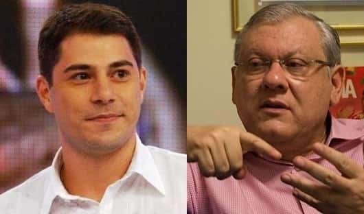 Evaristo e Milton. Foto - montagem.