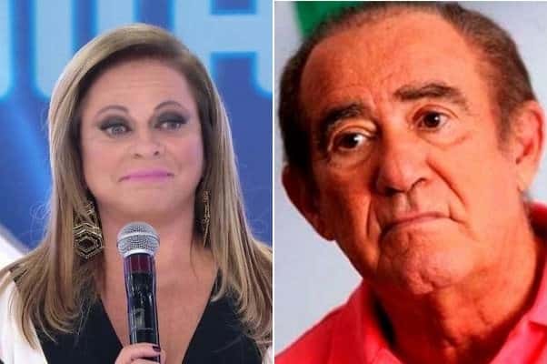 Christina e Didi. Foto - montagem.