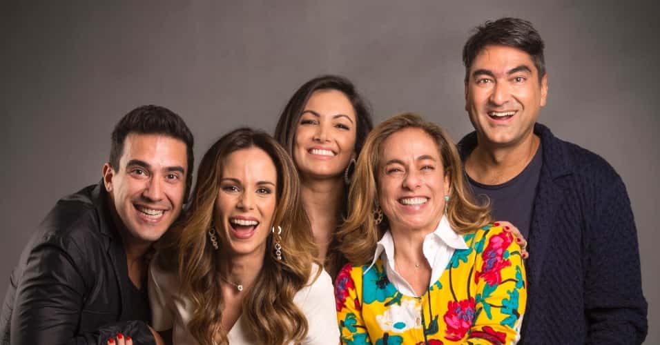 Apresentadores do "É de Casa". (Foto: Divulgação/Globo)