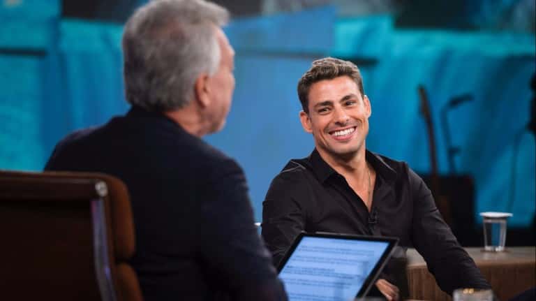 Bial recebeu Cauã Reymond para um papo sobre parternidade (Foto Globo)