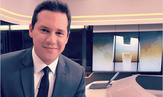 Dony posa na Globo. (Foto: Reprodução)