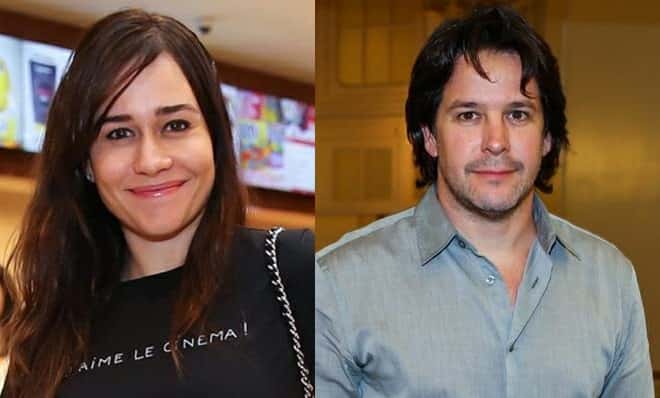Alessandra e o ex, Murilo. Foto - montagem.