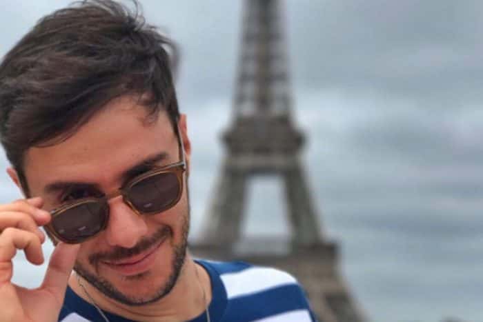Victor Vieira na França (Reprodução/Instagram)