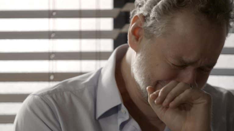Eugênio se emocionou em "A Força do Querer" (Foto: TV Globo)
