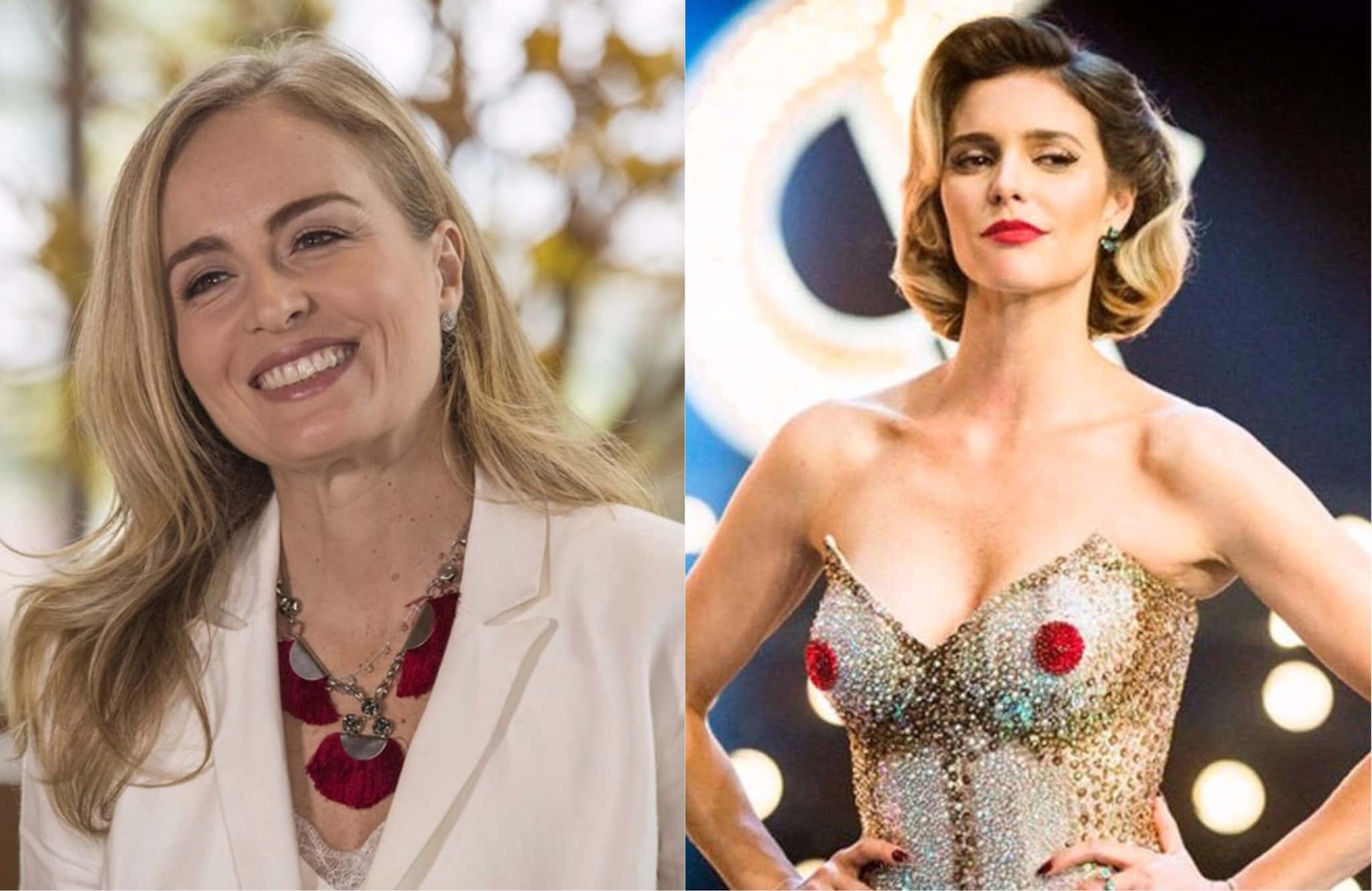 Fernanda Lima superou Angélica na Globo (Foto montagem: TV Foco)