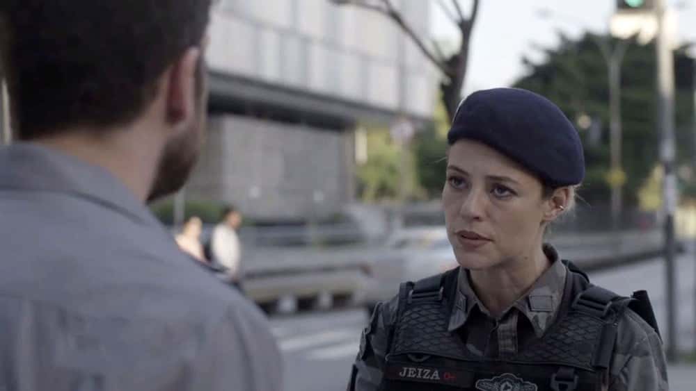 Jeiza vai pedir os documentos de Zeca. (Foto: Reprodução/TV Globo)