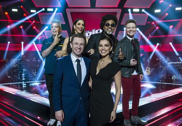 Tiago Leifert, Mariana Rios, Ivete Sangalo, Carlinhos Brown, Michel Teló e Lulu Santos (Foto: Divulgação)