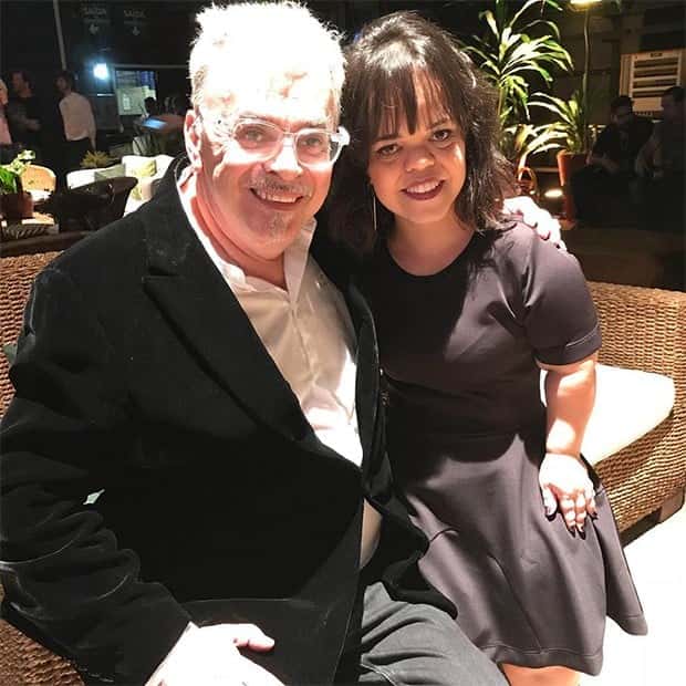 Walcyr Carrasco e Juliana Caldas (Foto: Reprodução/ Instagram).