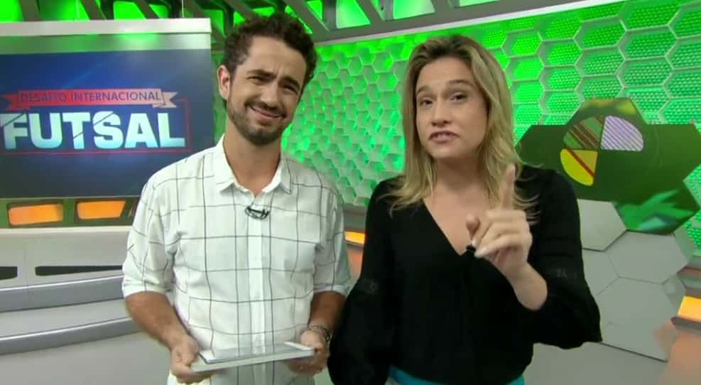 Os apresentadores do "Esporte Espetacular"
