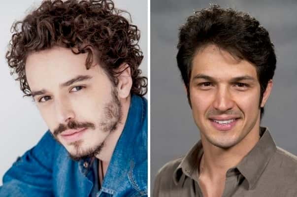 Casal gay de filme que irá virar série em breve. Foto - montagem.