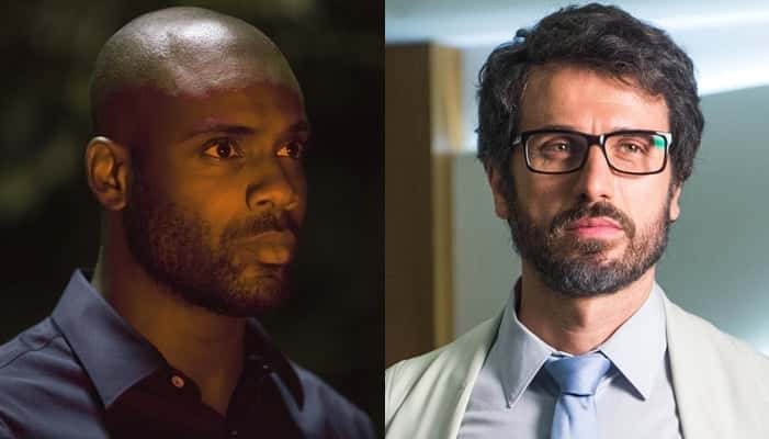Rafael Zulu e Eriberto Leão, que será casal gay enrustido em "O Outro Lado do Paraíso" (Fotos: Globo/Divulgação/Raquel Cunha)
