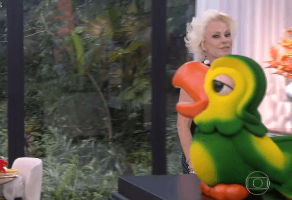 Ela mandou o Louro provar (Foto: Reprodução)