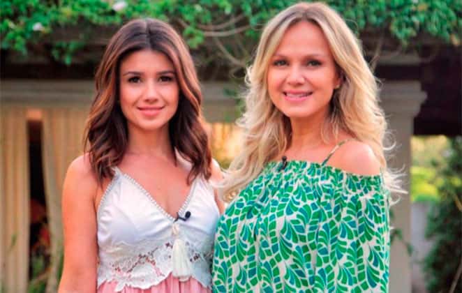 Paula Fernandes e Eliana (Foto: Reprodução)