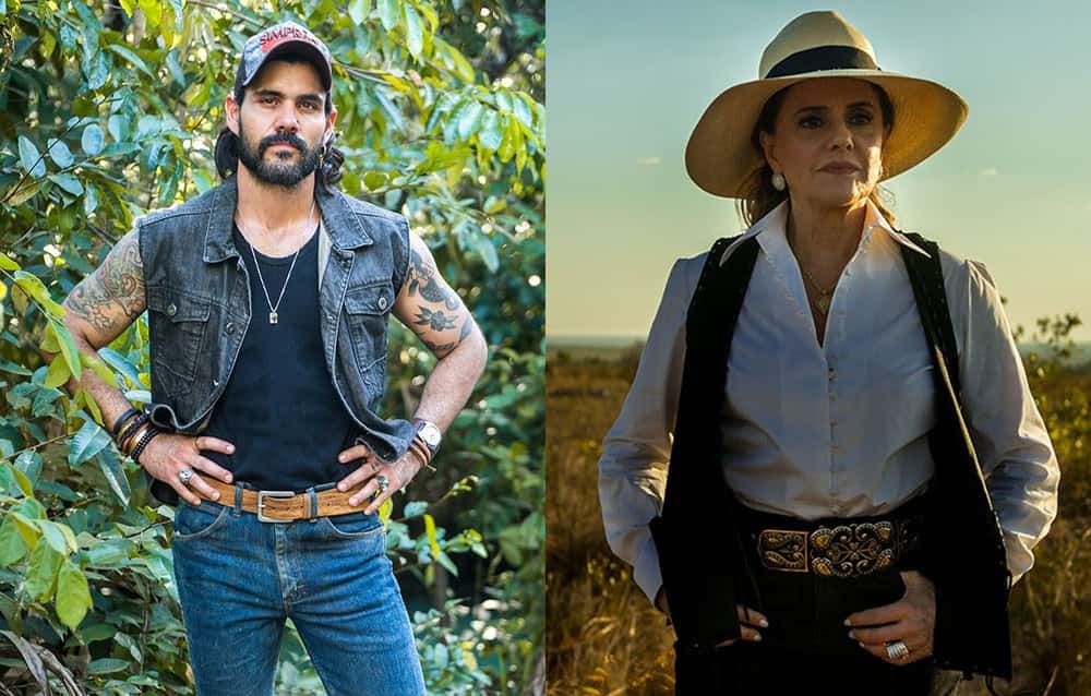 Primeiro registro de Juliano Cazarré como Mariano, de 'O Outro Lado do Paraíso' (Foto: Raquel Cunha/Divulgação )