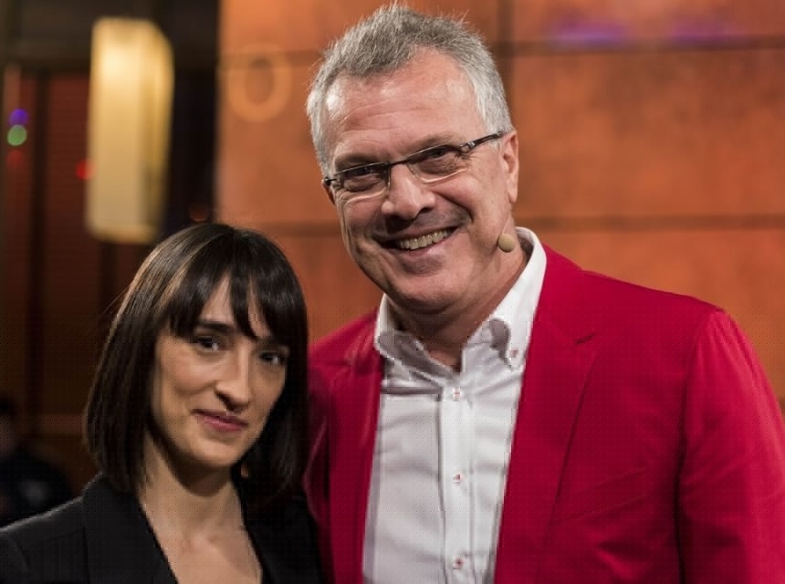 Pedro Bial e a esposa, Maria Prata (Foto: Reprodução)