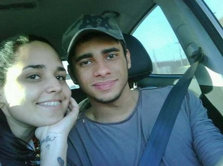 Perlla e marido (Foto: Reprodução)