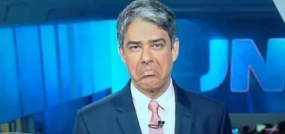 Bonner mandou recado para a namorada (Foto reprodução)