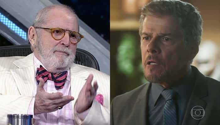 Jô Soares e José Mayer: ambos estão na "geladeira" da Globo (Foto: Reprodução/Globo/Montagem)