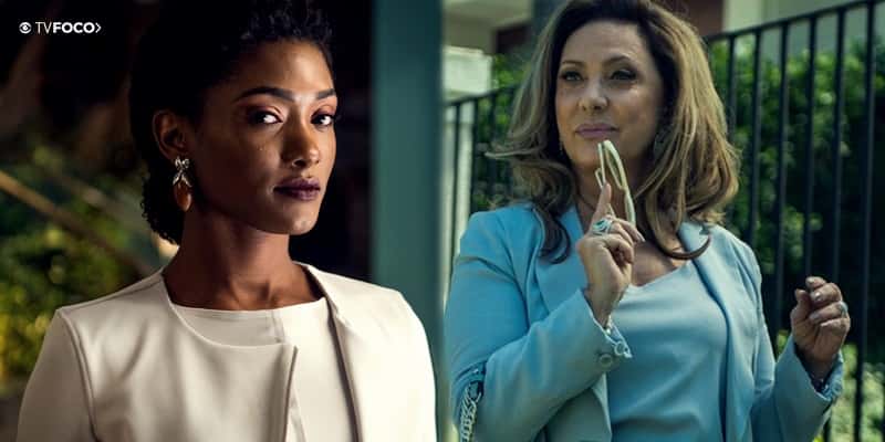 A relação de Nádia e Raquel vai além de rivalidade (Foto: Montagem/TV Foco)