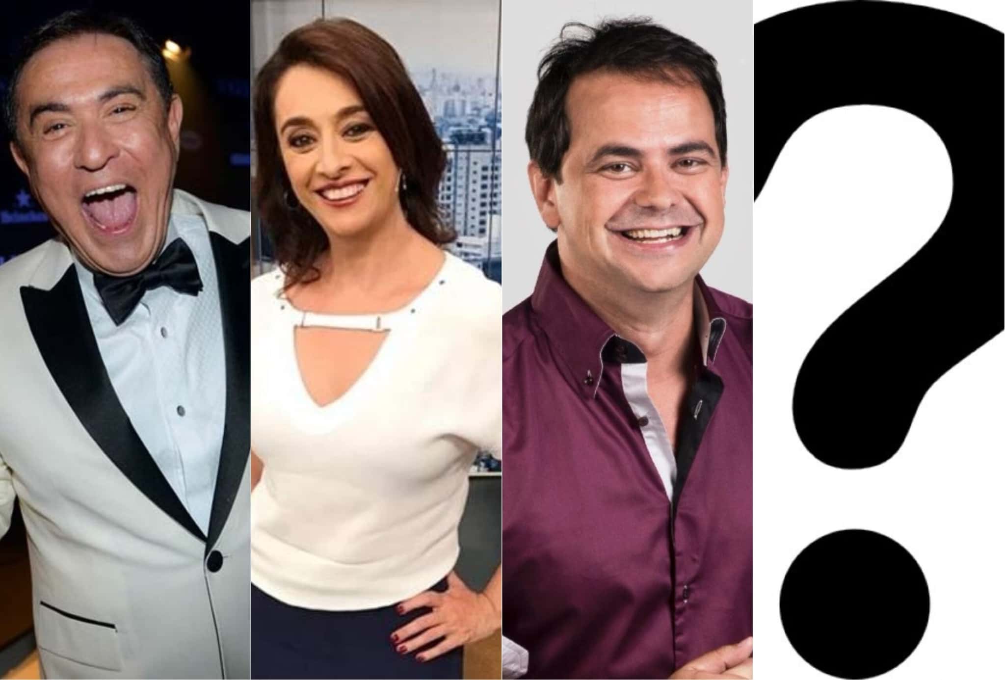 Amaury Junior, Cátia Fonseca, Carioca e contratação devem formar nova grade da Band (Foto montagem: TV Foco)