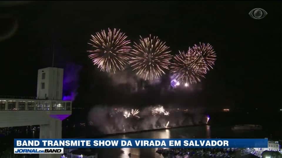 Show da Virada em Salvador é na Band (Foto: Reprodução)