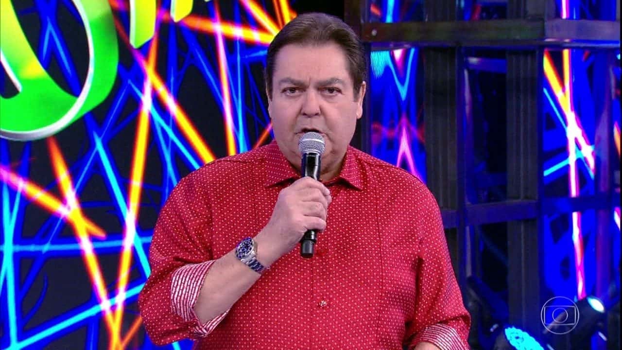 Fausto Silva no Domingão (Foto: Reprodução/Globo)