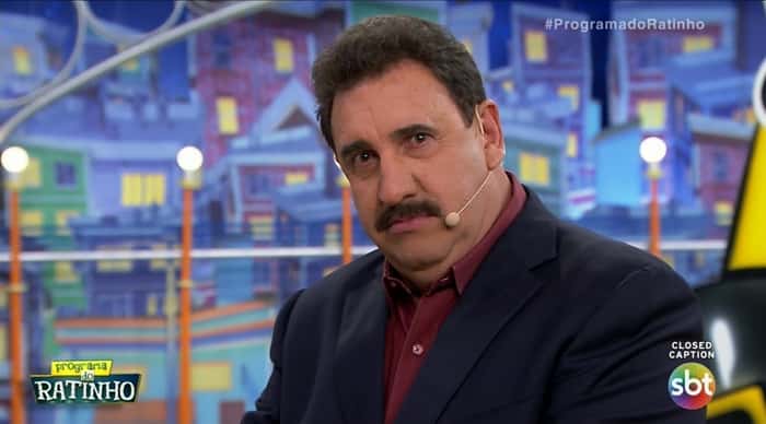 Ratinho em seu programa no SBT (Foto: Reprodução/SBT)