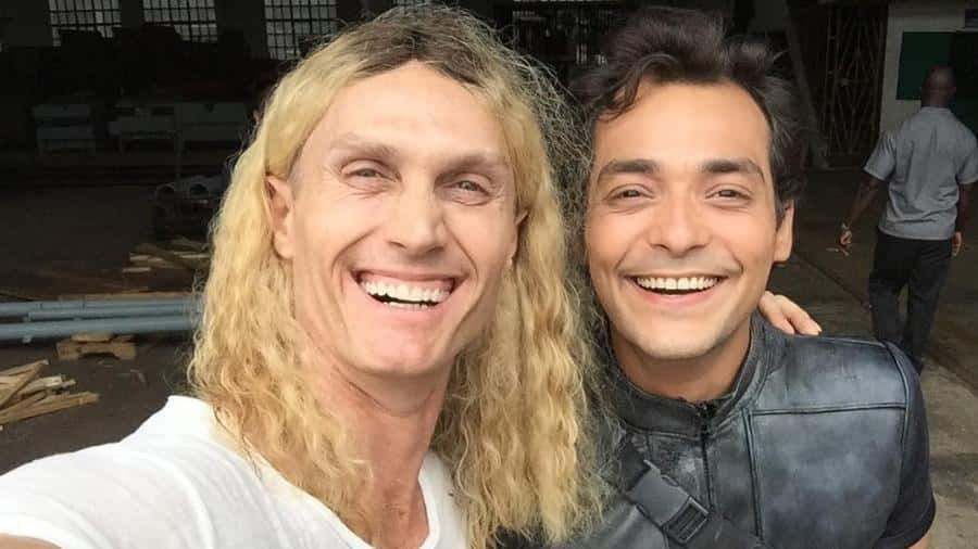 O ator André Segatti caracterizado como o Thor (Foto: Reprodução/Instagram)