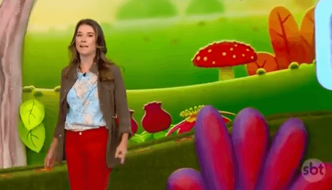 Rebeca Abravanel no Bom Dia & Cia (Foto: Reprodução)