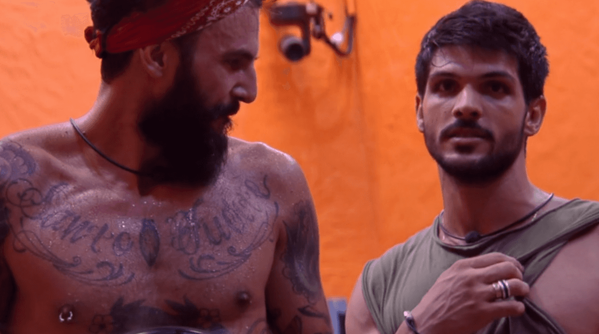 Wagner e Lucas no BBB18 (Foto: Reprodução)