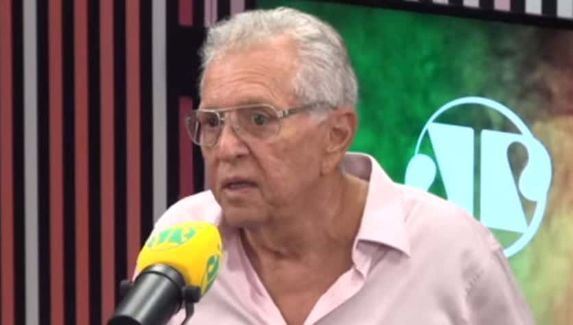 O apresentador Carlos Alberto de Nóbrega. (Foto: Reprodução)